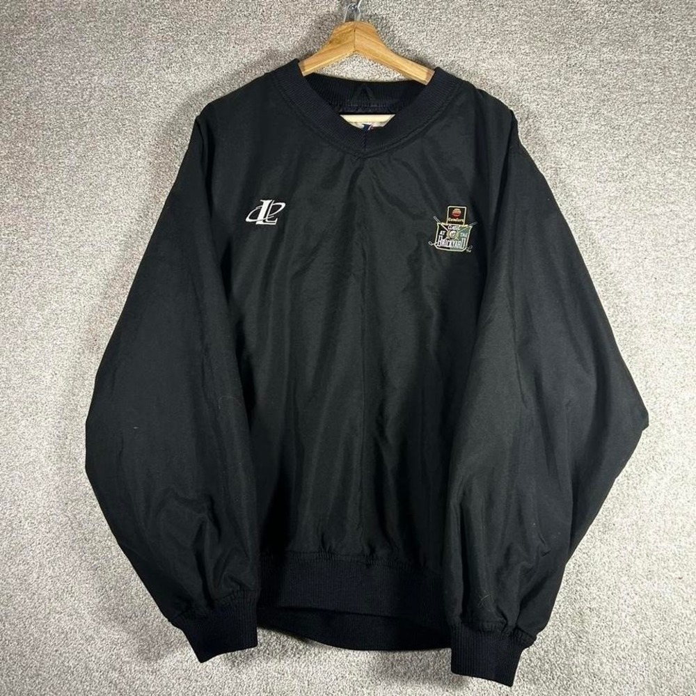 Vintage 90s Logo Athletic Brickyard golf classic pullover windbreaker jacket